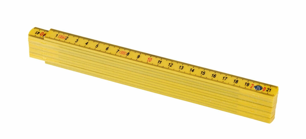 Meterstokk 2m ABS Kellen 1 Meterstokk 2m ABS Kellen