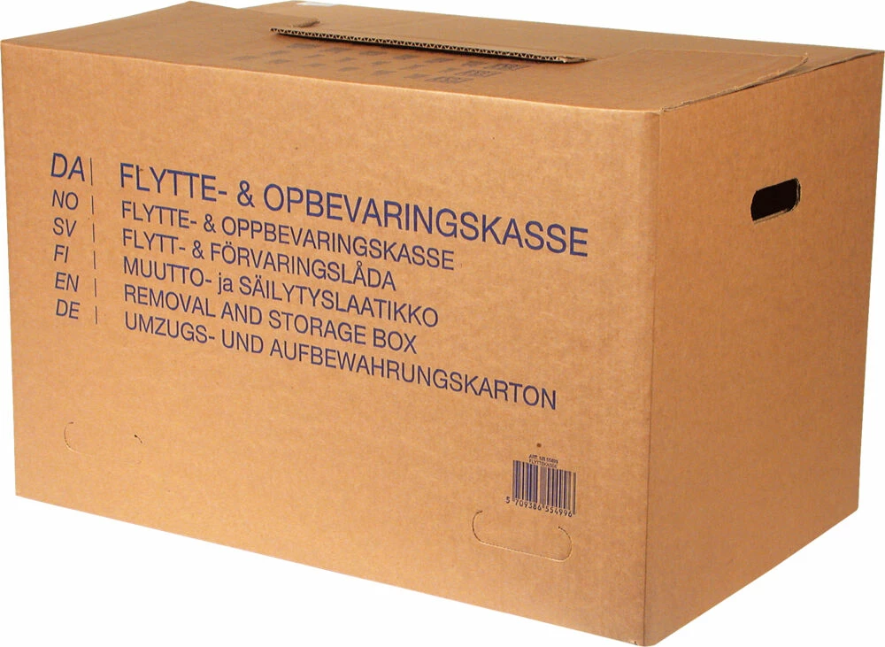 ANDRE MERKEVARER Flyttekasse 1 ANDRE MERKEVARER Flyttekasse