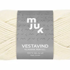 Mjuk Vestavind Ullgarn