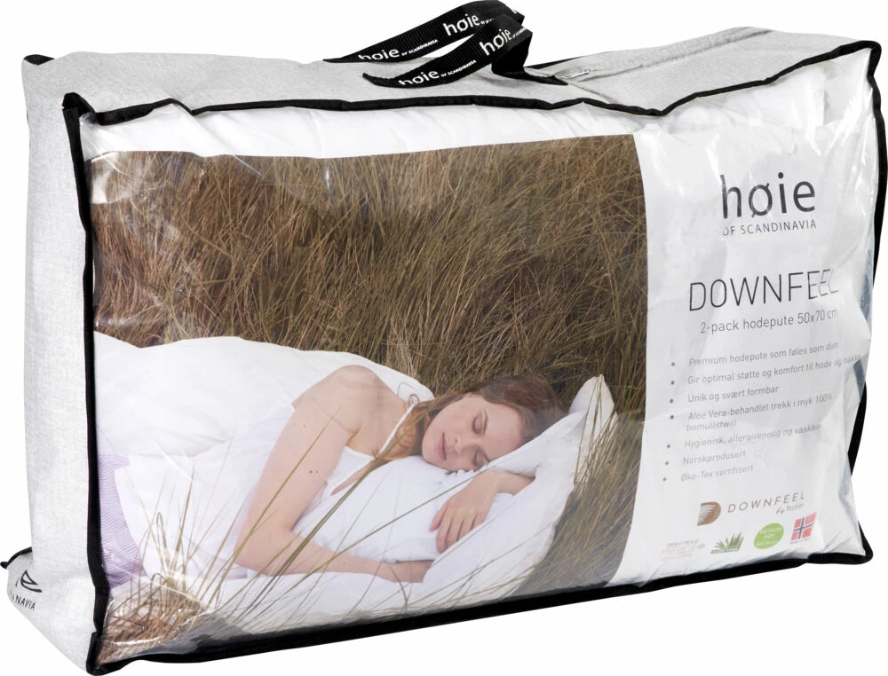 HØIE Høie DownFeel Pute 2 Pk 4 HØIE Høie DownFeel Pute 2 Pk - Bilde 4