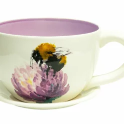 NORDIC DECO Blomsterpotte Med Skål