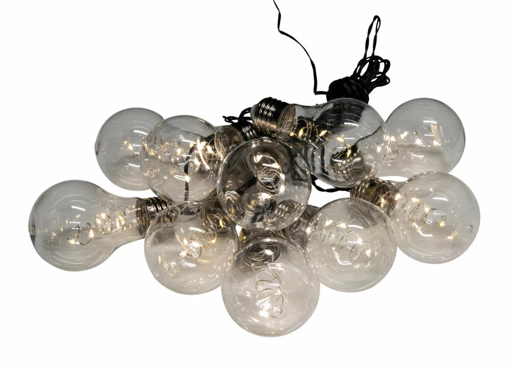 PREMIUM COLLECTION Lyslenke Med 10 LEDpærer IP44 1 PREMIUM COLLECTION Lyslenke Med 10 LEDpærer IP44