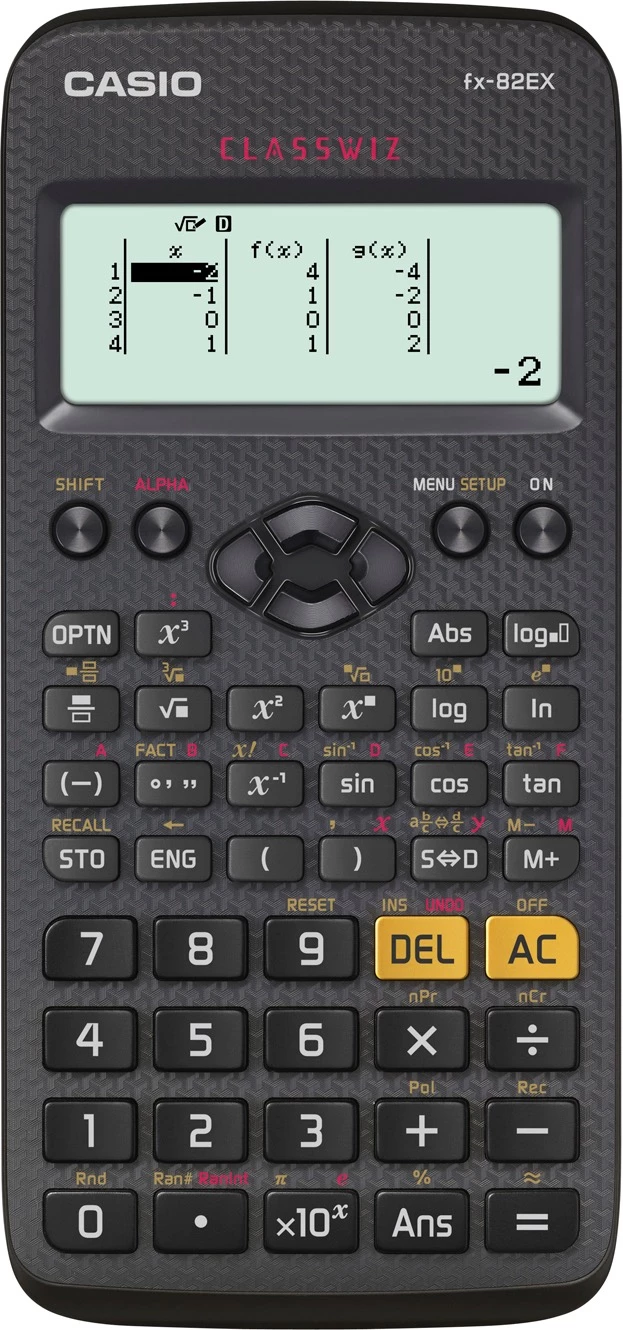 Casio FX-82EX Kalkulator 2 Casio FX-82EX Kalkulator - Bilde 2