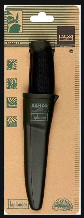 Bahco Laplander-kniv Med 2-komponentskaft I Grønt 2 Bahco Laplander-kniv Med 2-komponentskaft I Grønt - Bilde 2