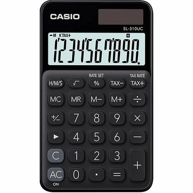 Casio SL-310UC Lommekalkulator 1 Casio SL-310UC Lommekalkulator
