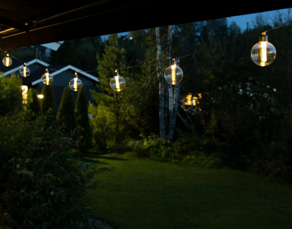 NORD Lyslenke Med 10 LED Pærer IP44 6 NORD Lyslenke Med 10 LED Pærer IP44 - Bilde 6