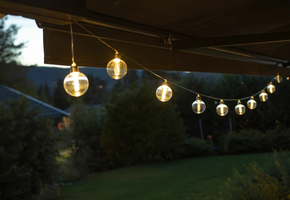 NORD Lyslenke Med 10 LED Pærer IP44 5 NORD Lyslenke Med 10 LED Pærer IP44 - Bilde 5