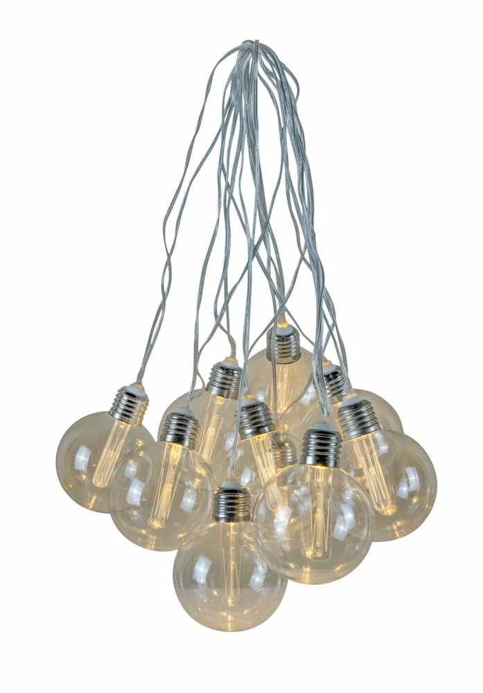 NORD Lyslenke Med 10 LED Pærer IP44 4 NORD Lyslenke Med 10 LED Pærer IP44 - Bilde 4