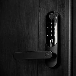 EASY ACCESS Nimly Touch Pro Ultimate Black - Kode Og Fingeravtrykkslås -Leifheit click shop 823592 5704571196104 7